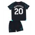 Manchester City Bernardo Silva #20 Barnkläder Tredje matchtröja till baby 2023-24 Kortärmad (+ Korta byxor) Billigt